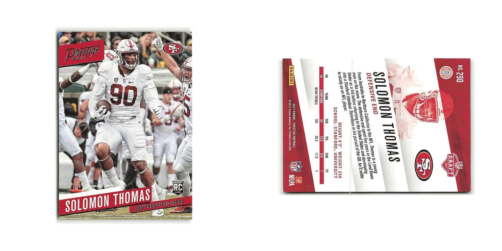 Solomon Thomas Rookie 2017 Panini Prestige #290 San Francisco 49ers NM