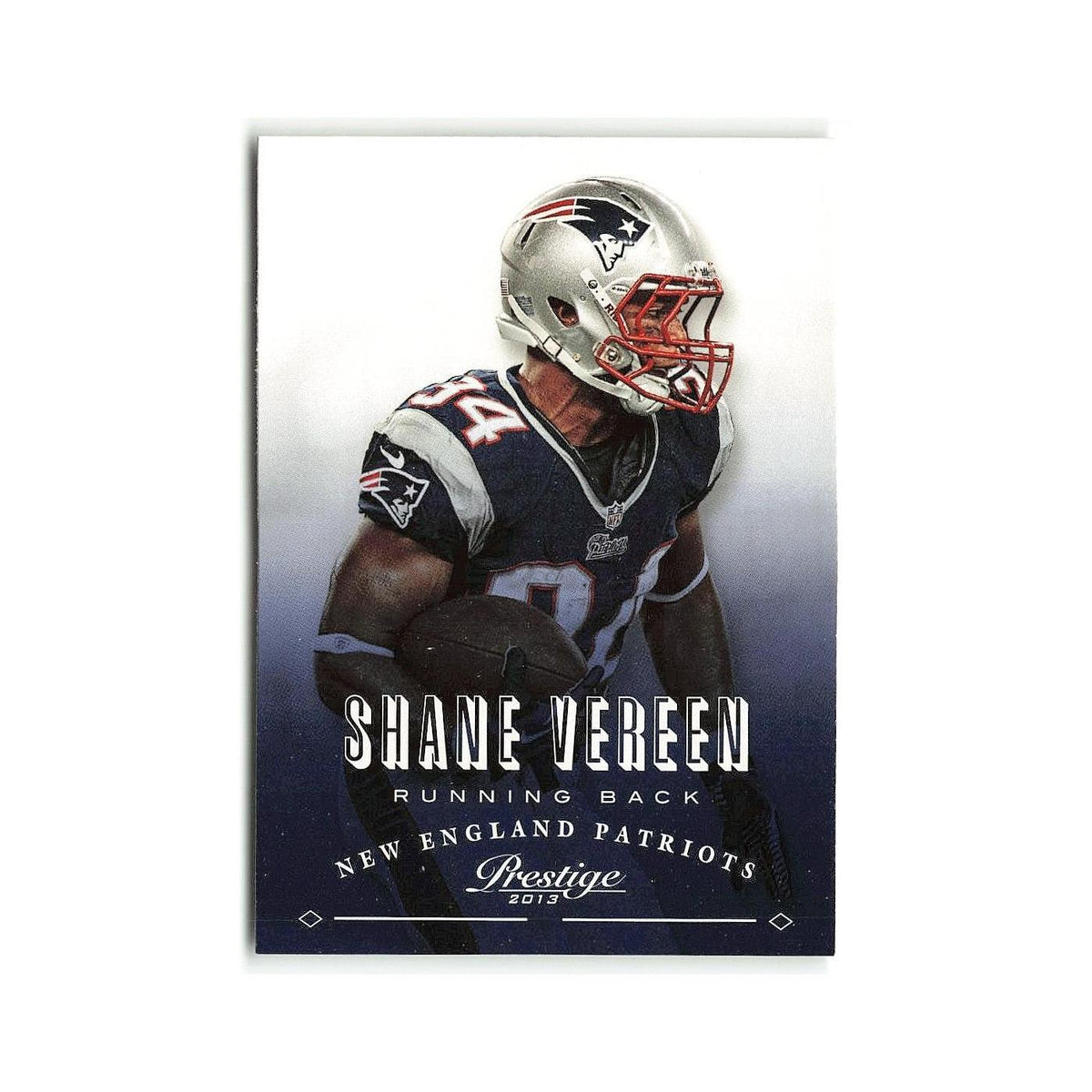 Shane Vereen 2013 Panini Prestige #115 New England Patriots Football Card NM