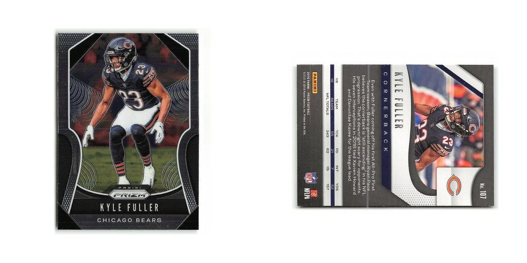 Kyle Fuller 2019 Panini Prizm #107 Chicago Bears Football Card NM