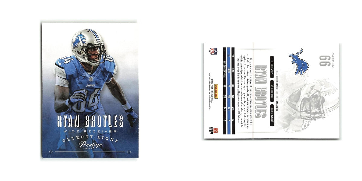 Ryan Broyles 2013 Panini Prestige #66 Tennessee Titans/Detroit Lions NM