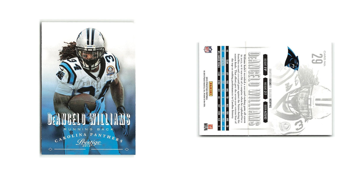DeAngelo Williams 2013 Panini Prestige #29 Carolina Panthers Football Card NM