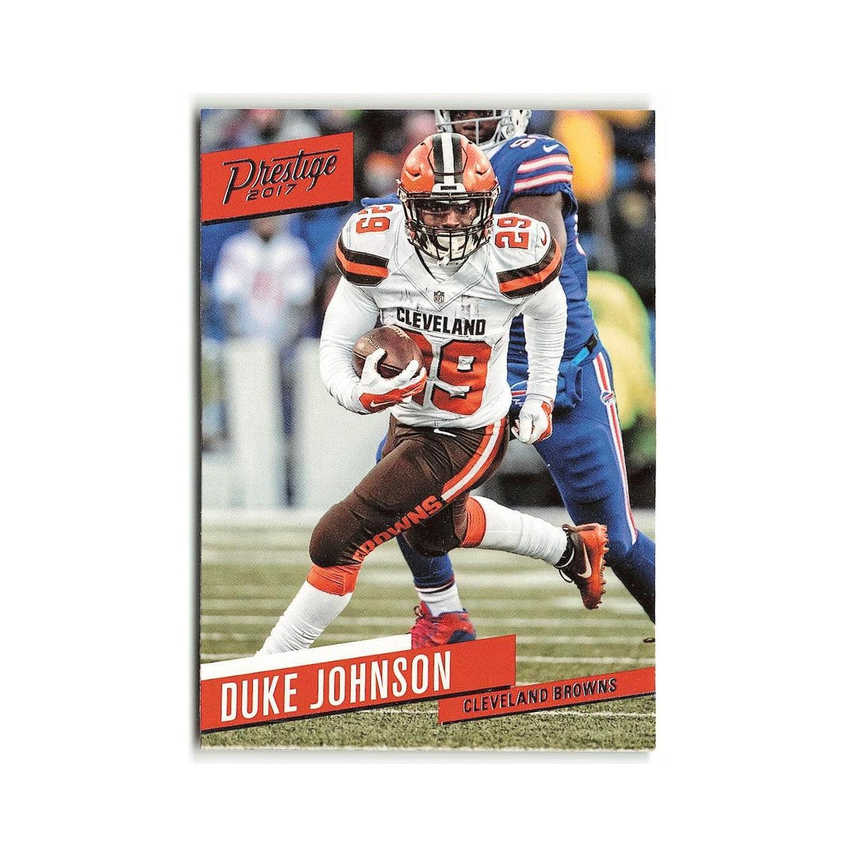 Duke Johnson 2017 Panini Prestige #84 Cleveland Browns Football Card NM