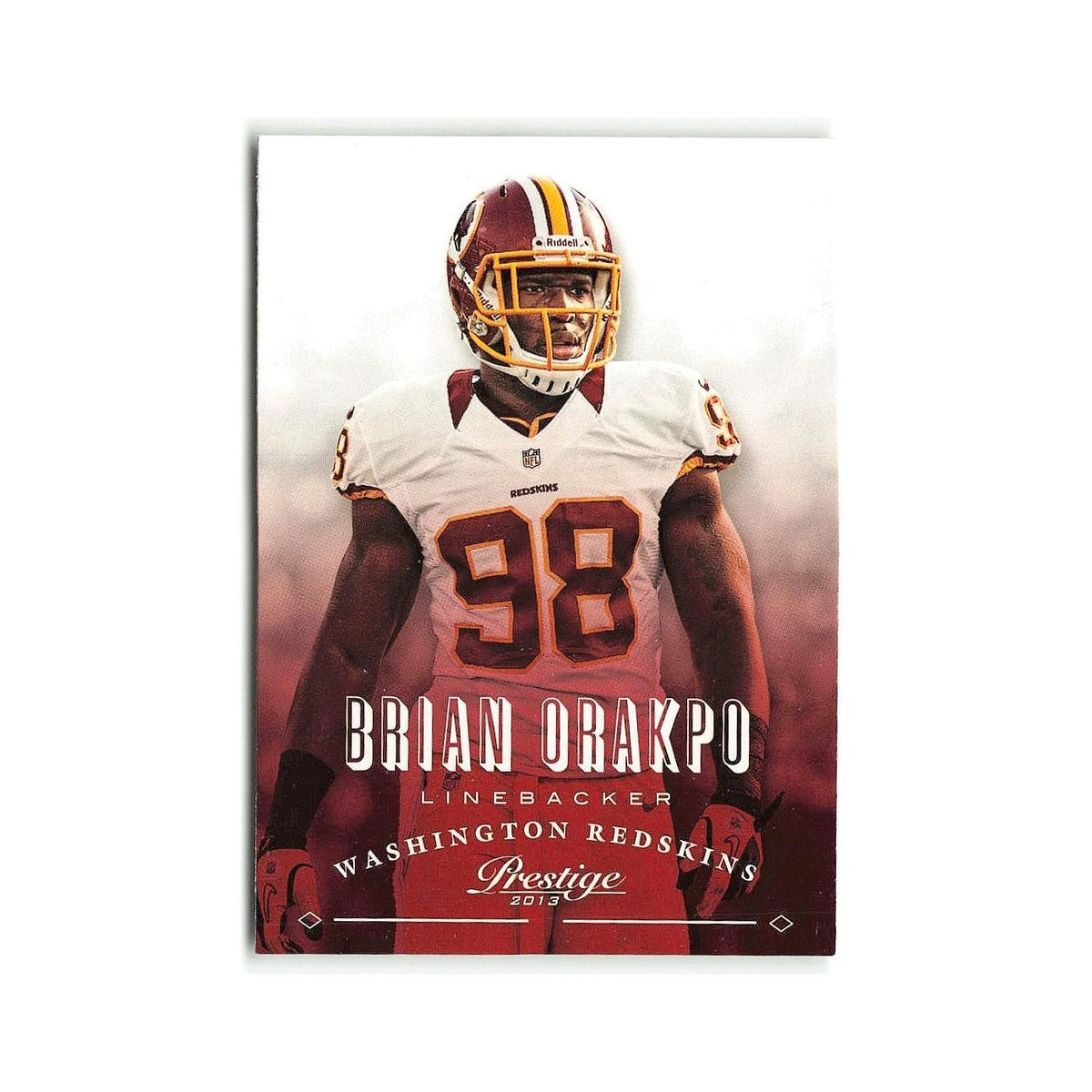 Brian Orakpo 2013 Panini Prestige #199 Washington Redskins Football Card NM