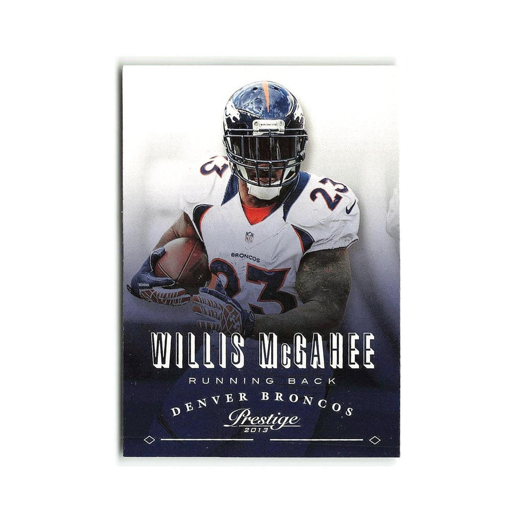 Willis McGahee 2013 Panini Prestige #61 Denver Broncos Football Card NM