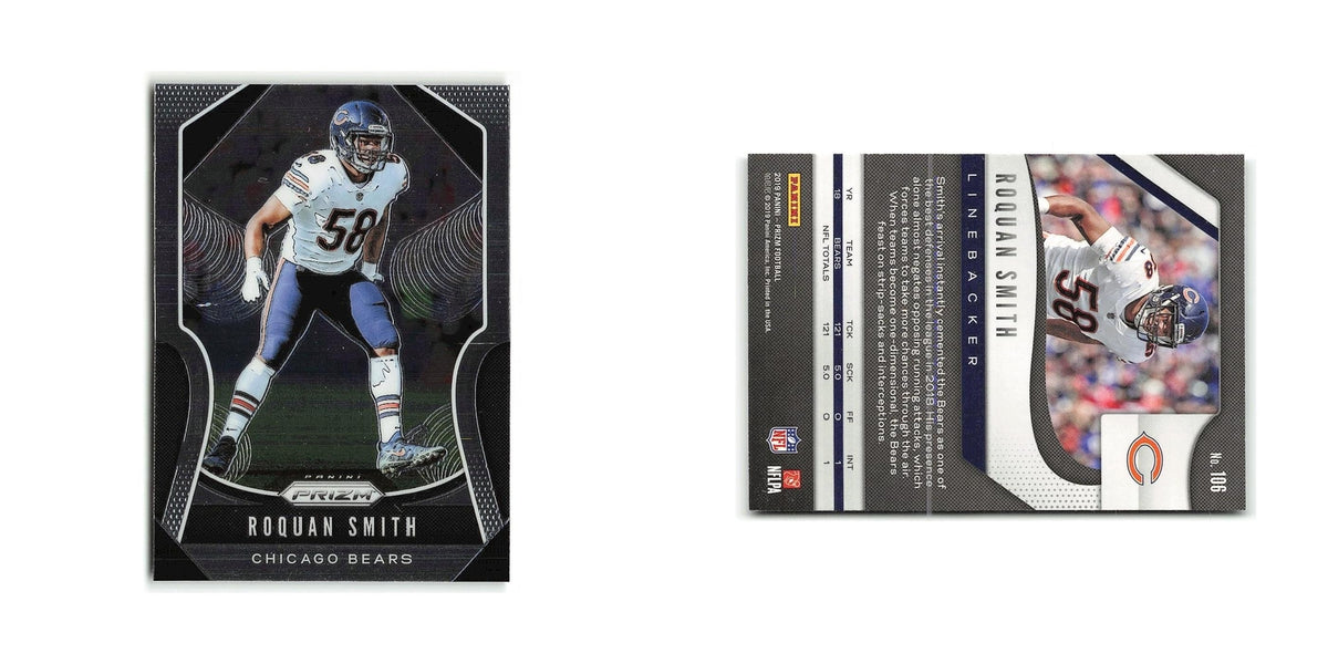 Roquan Smith 2019 Panini Prizm #106 Chicago Bears Football Card NM