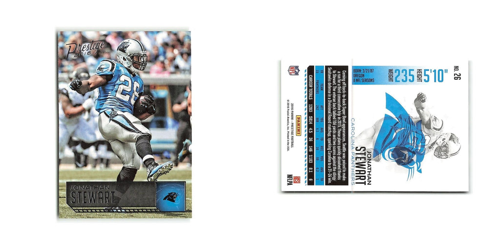 Jonathan Stewart 2016 Panini Prestige #26 Carolina Panthers Football Card NM