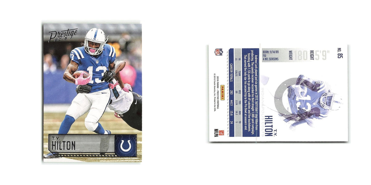 T.Y. Hilton 2016 Panini Prestige #85 Indianapolis Colts Football Card NM