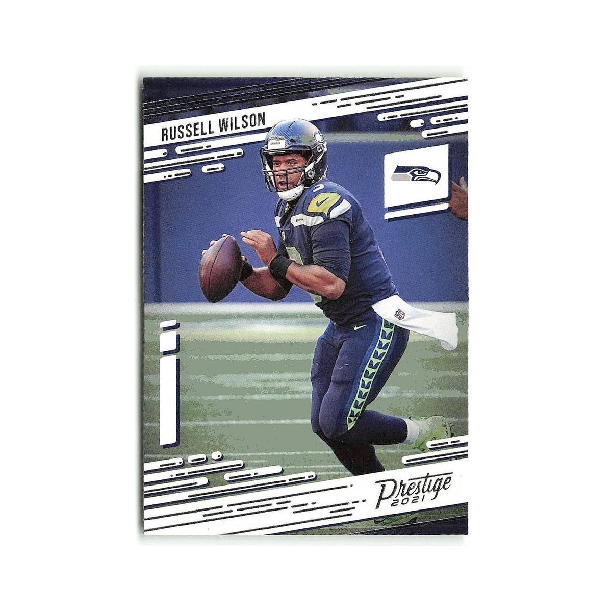 Russell Wilson 2021 Panini Prestige #197 Seattle Seahawks Football Card NM
