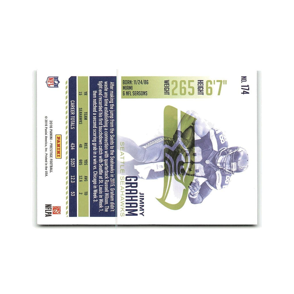 Jimmy Graham 2016 Panini Prestige #174 Seattle Seahawks Football Card NM