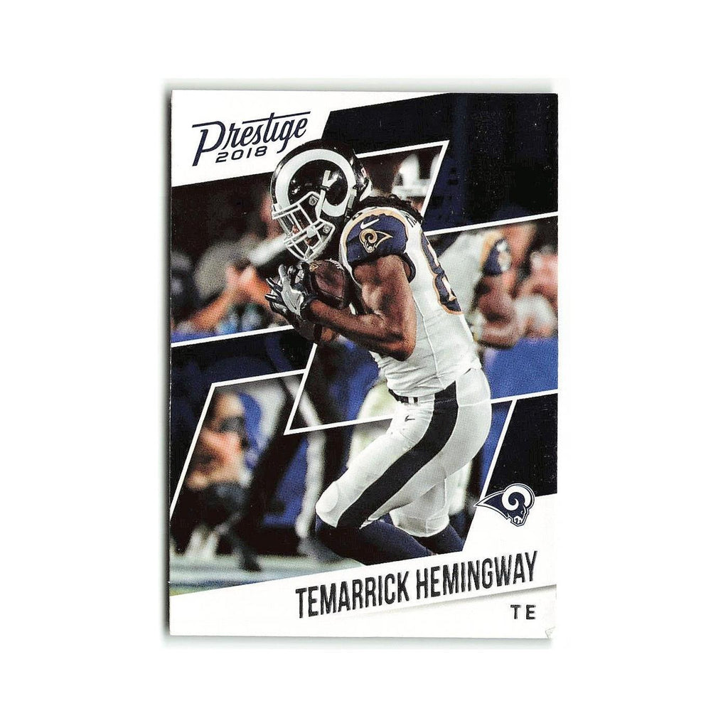 Temarrick Hemingway 2018 Panini Prestige #147 Los Angeles Rams Football Card NM