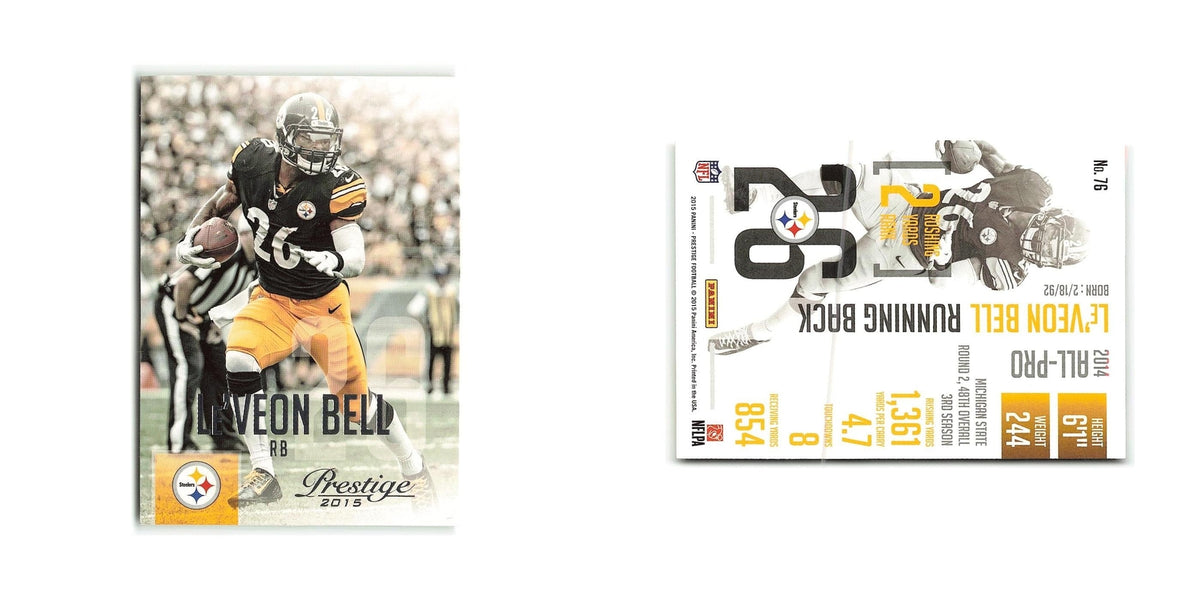 Le'Veon Bell 2015 Panini Prestige #76 Pittsburgh Steelers Football Card NM