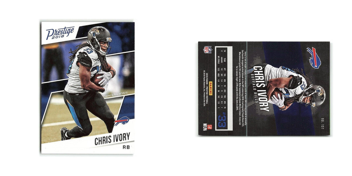 Chris Ivory 2018 Panini Prestige #137 Buffalo Bills Football Card NM