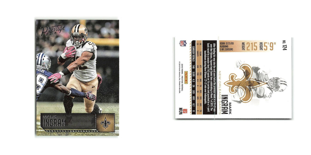 Mark Ingram 2016 Panini Prestige #124 New Orleans Saints Football Card NM