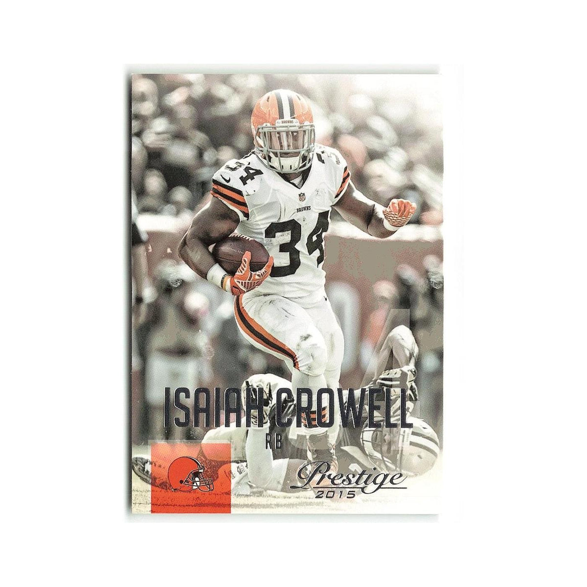 Isaiah Crowell 2015 Panini Prestige #72 Cleveland Browns Football Card NM