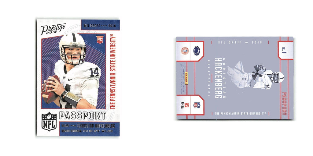 Christian Hackenberg Rookie 2016 Panini Prestige #1 Penn State Nittany Lions NM