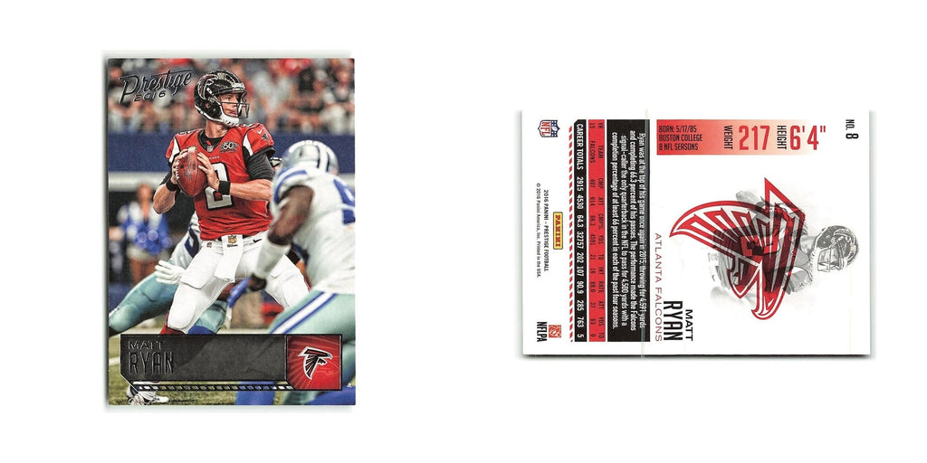 Matt Ryan 2016 Panini Prestige #8 Atlanta Falcons Football Card NM