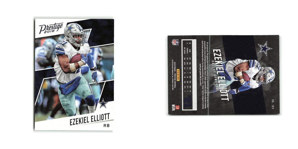 Ezekiel Elliott 2018 Panini Prestige #164 Dallas Cowboys Football Card NM