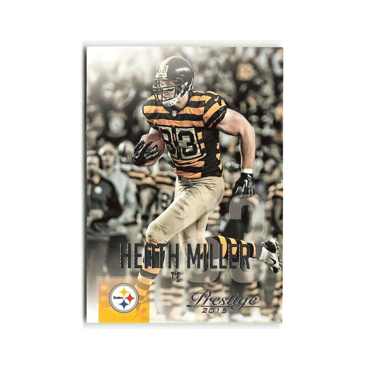 Heath Miller 2015 Panini Prestige #79 Pittsburgh Steelers Football Card NM