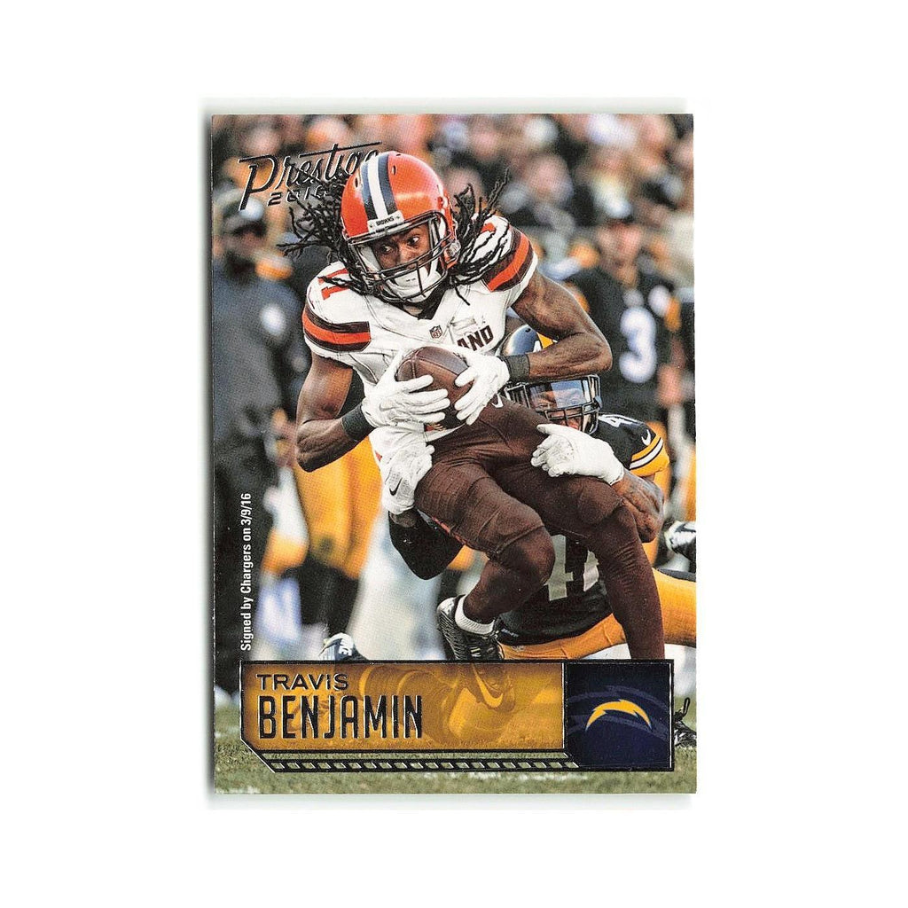 Travis Benjamin 2016 Panini Prestige #48 San Diego Chargers Football Card NM