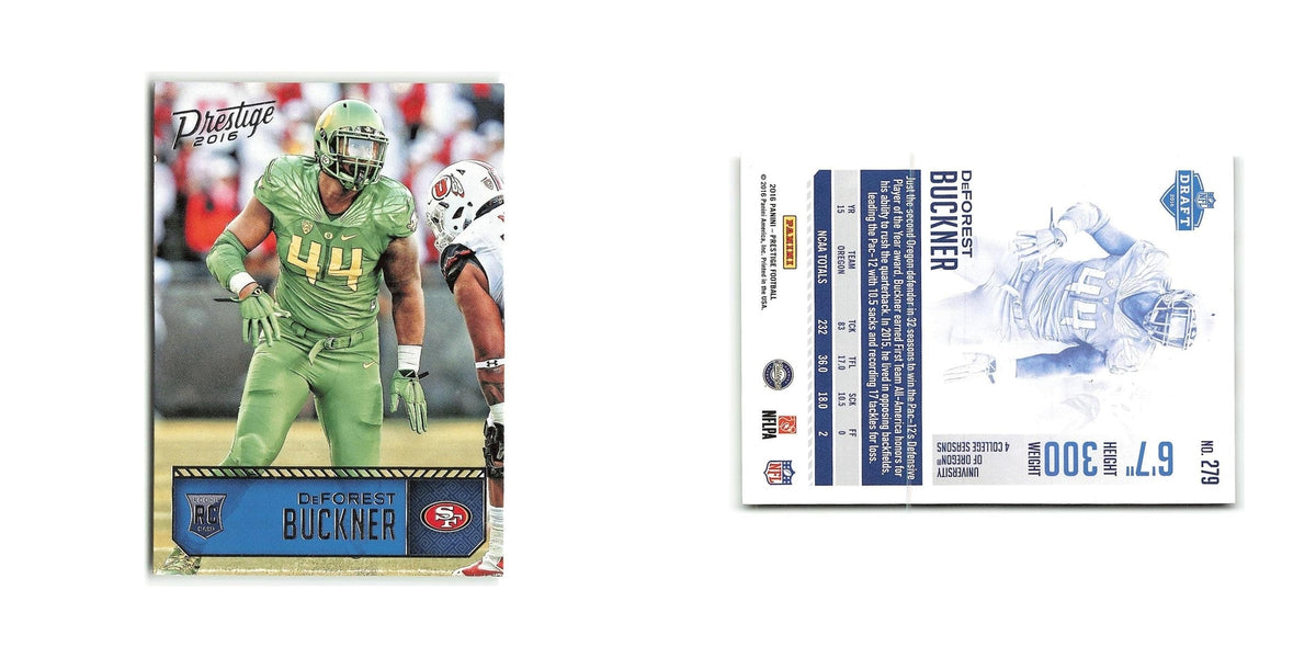 DeForest Buckner Rookie 2016 Panini Prestige #279 San Francisco 49ers NM