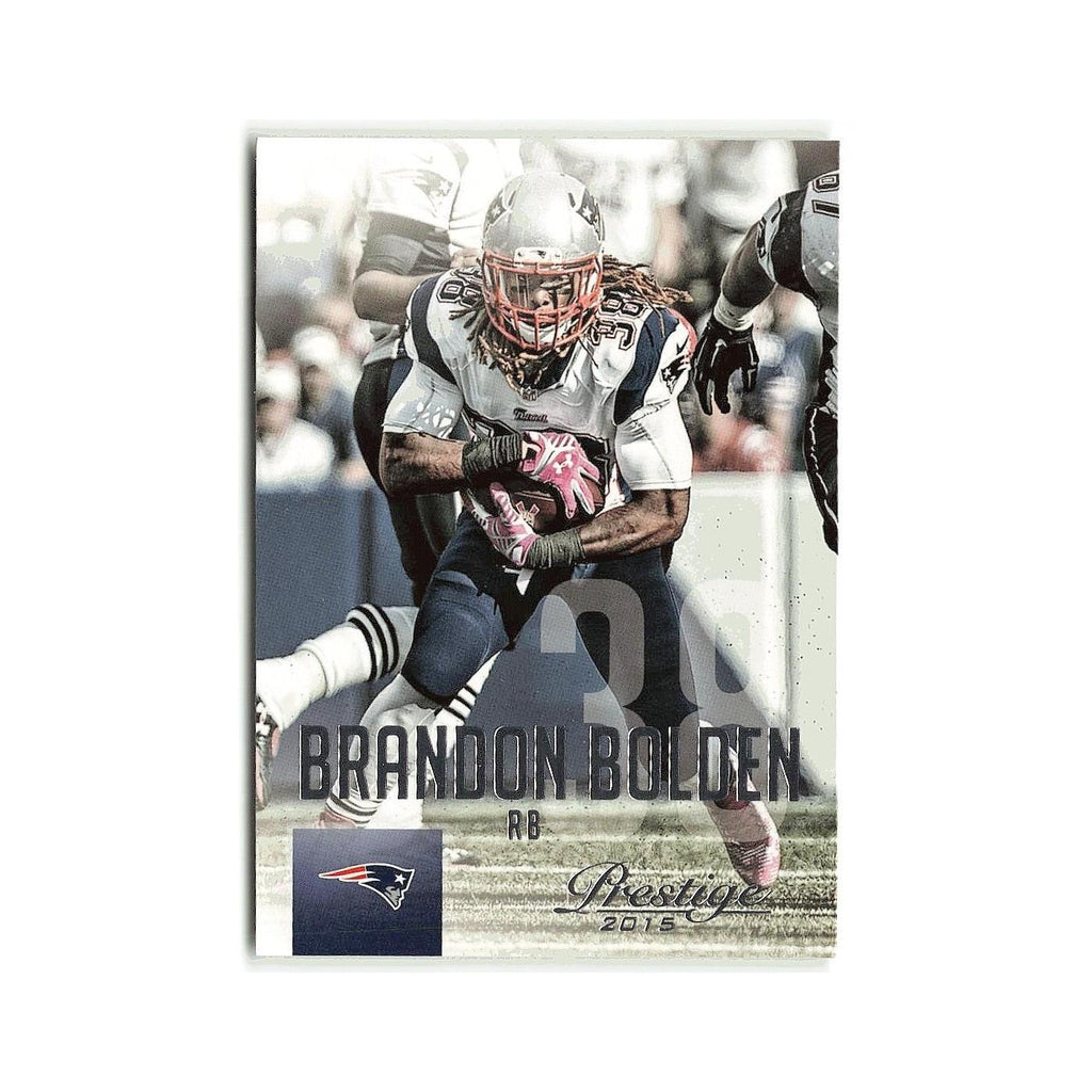 Brandon Bolden 2015 Panini Prestige #4 New England Patriots Football Card NM