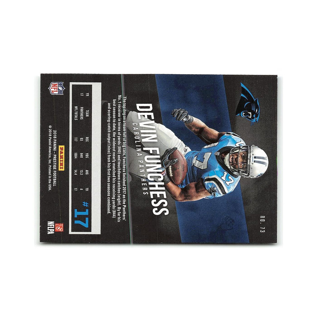 Devin Funchess 2018 Panini Prestige #73 Carolina Panthers Football Card NM