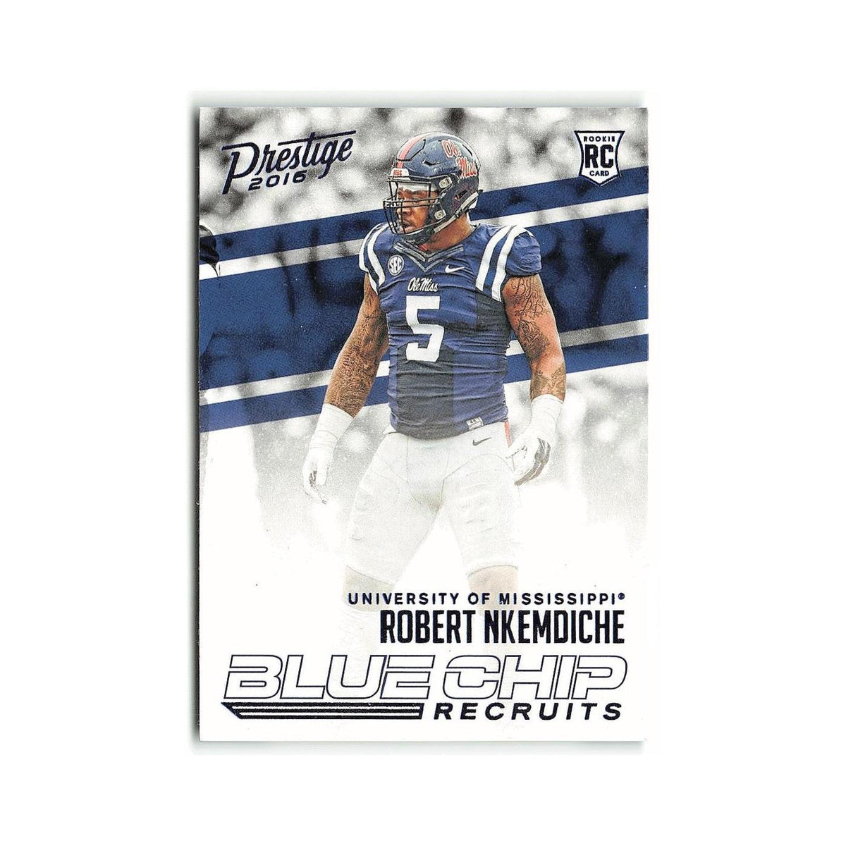 Robert Nkemdiche Rookie 2016 Panini Prestige #18 Ole Miss Rebels NM