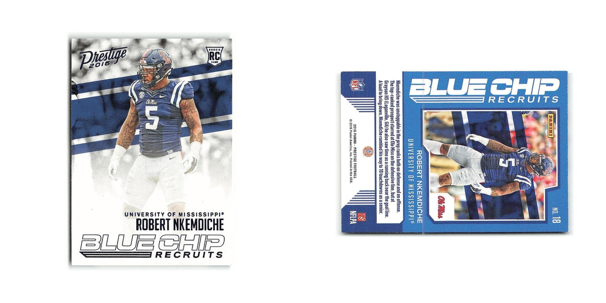 Robert Nkemdiche Rookie 2016 Panini Prestige #18 Ole Miss Rebels NM