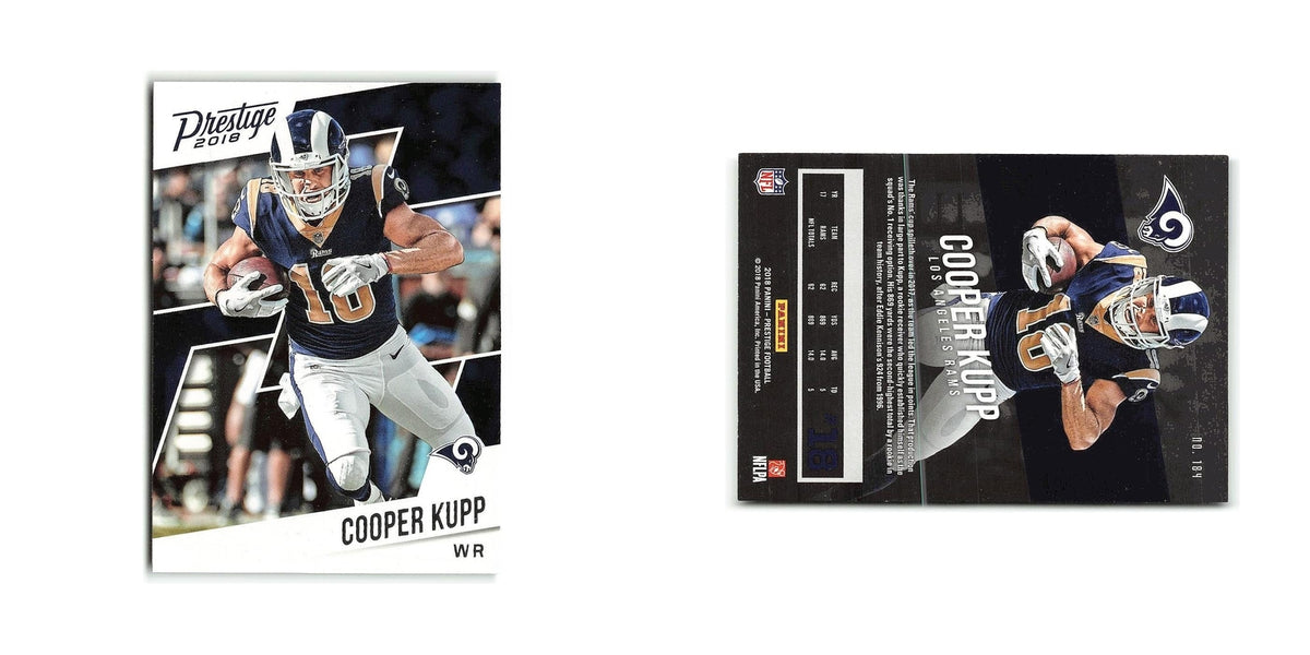 Cooper Kupp 2018 Panini Prestige #184 Los Angeles Rams Football Card NM