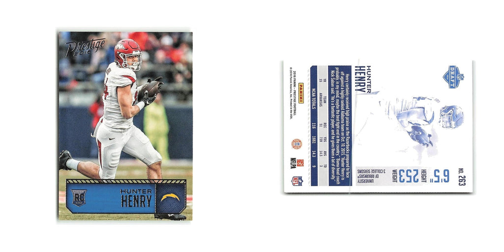 Hunter Henry Rookie 2016 Panini Prestige #263 San Diego Chargers NM