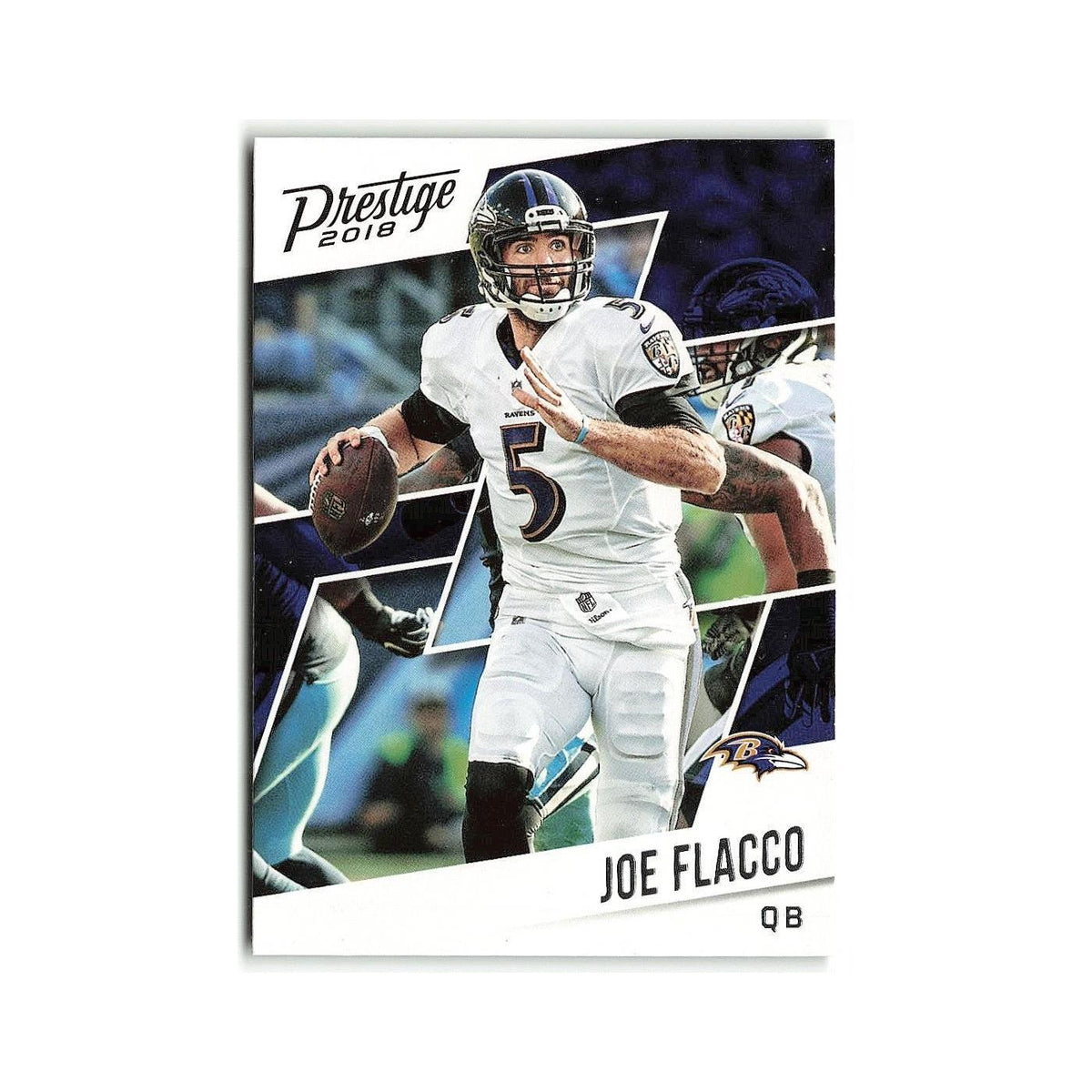 Joe Flacco 2018 Panini Prestige #87 Baltimore Ravens Football Card NM