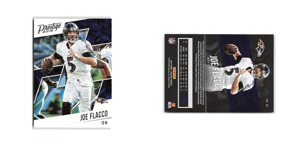 Joe Flacco 2018 Panini Prestige #87 Baltimore Ravens Football Card NM