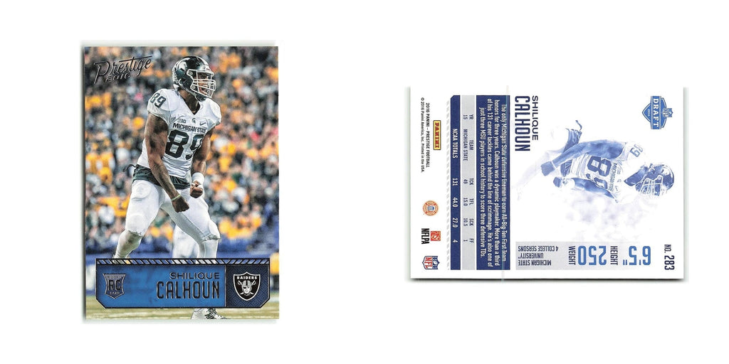 Shilique Calhoun Rookie 2016 Panini Prestige #283 Oakland Raiders NM