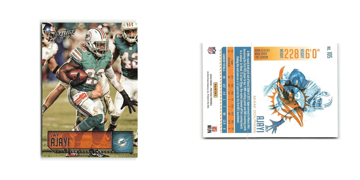 Jay Ajayi 2016 Panini Prestige #105 Miami Dolphins Football Card NM