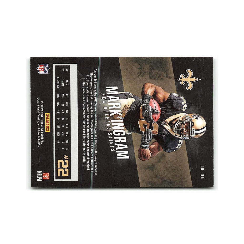 Mark Ingram 2018 Panini Prestige #95 New Orleans Saints Football Card NM