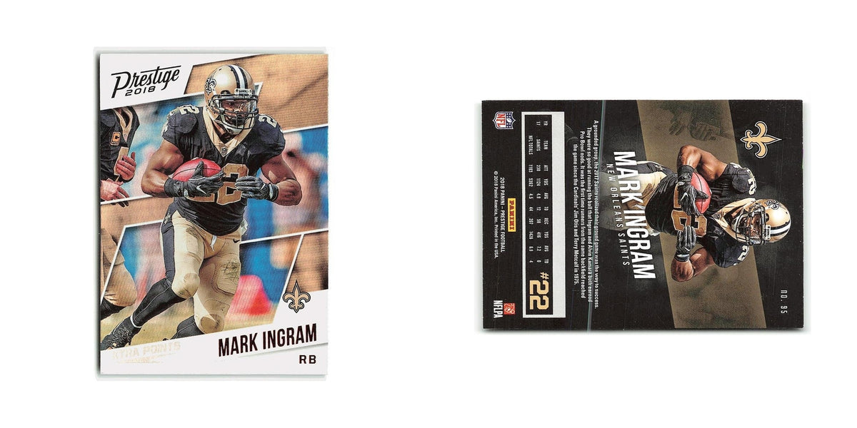 Mark Ingram 2018 Panini Prestige #95 New Orleans Saints Football Card NM