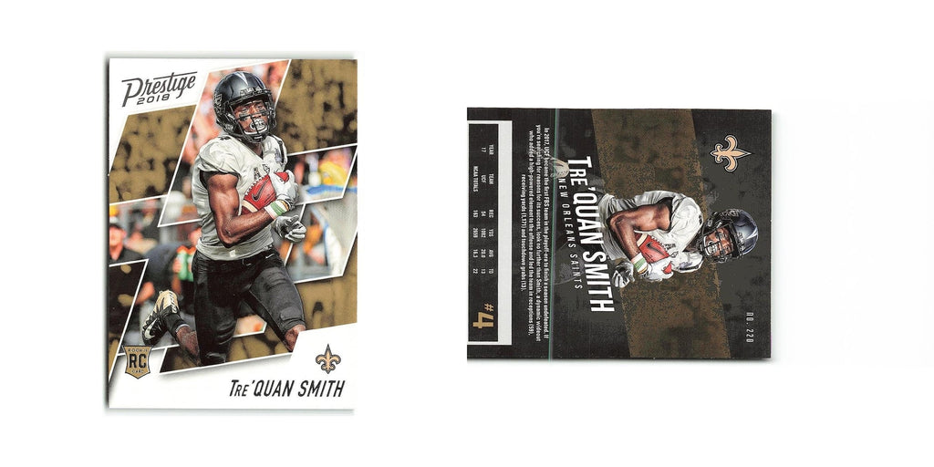 Tre'Quan Smith Rookie 2018 Panini Prestige #220 New Orleans Saints NM