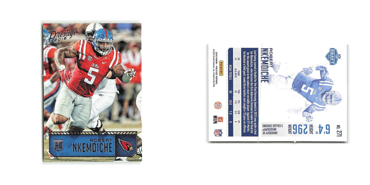 Robert Nkemdiche Rookie 2016 Panini Prestige #271 Arizona Cardinals NM