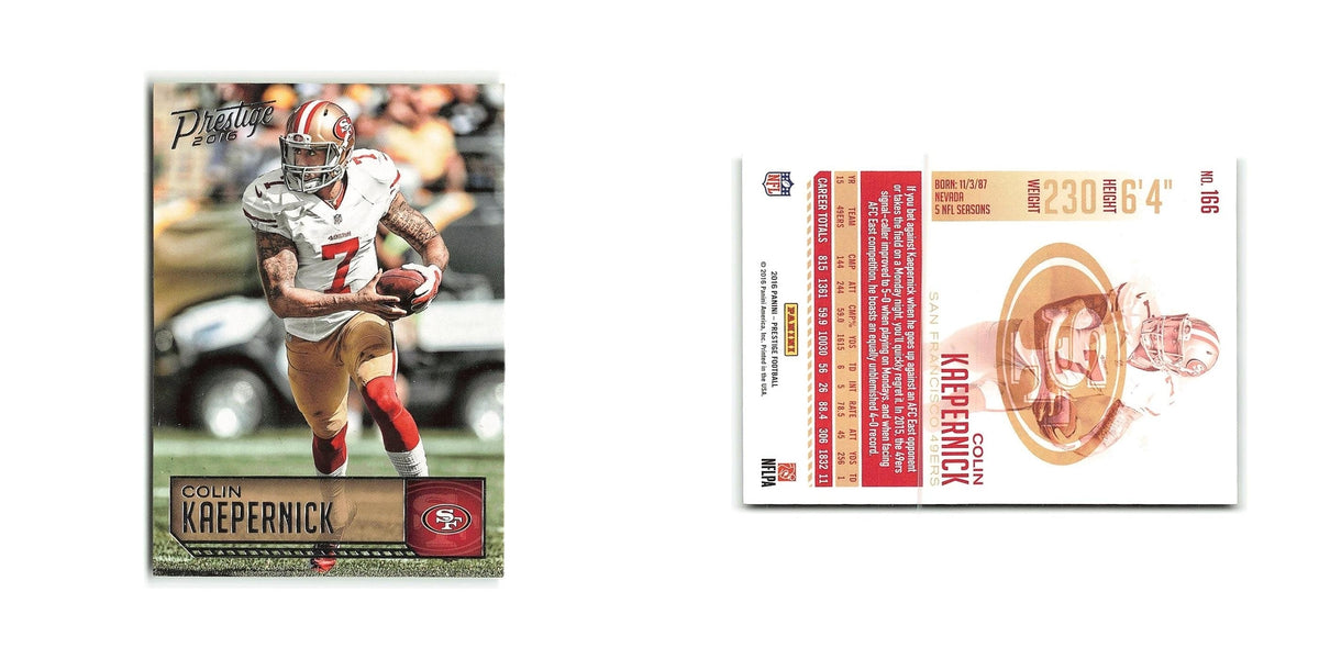 Colin Kaepernick 2016 Panini Prestige #166 San Francisco 49ers Football Card NM