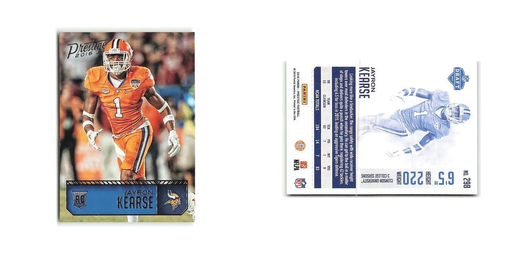 Jayron Kearse Rookie 2016 Panini Prestige #298 Minnesota Vikings NM