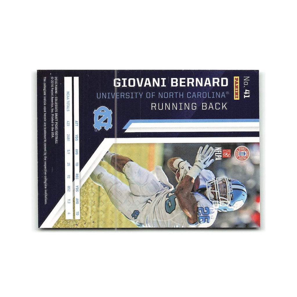 Giovani Bernard 2016 Panini Prizm Collegiate Draft Picks #41 NM
