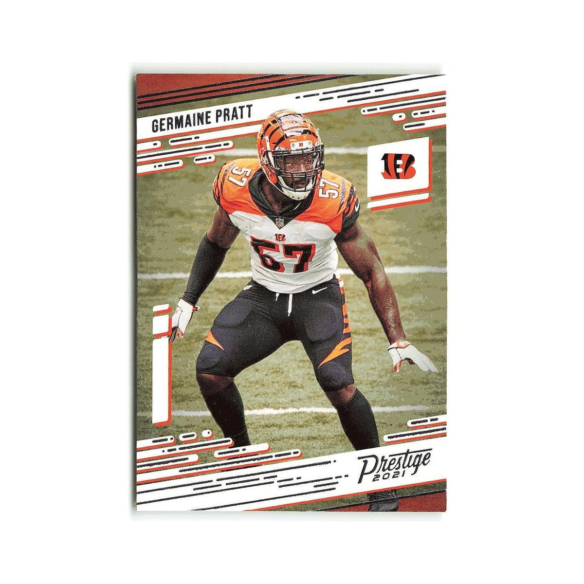 Germaine Pratt 2021 Panini Prestige #74 Cincinnati Bengals Football Card NM