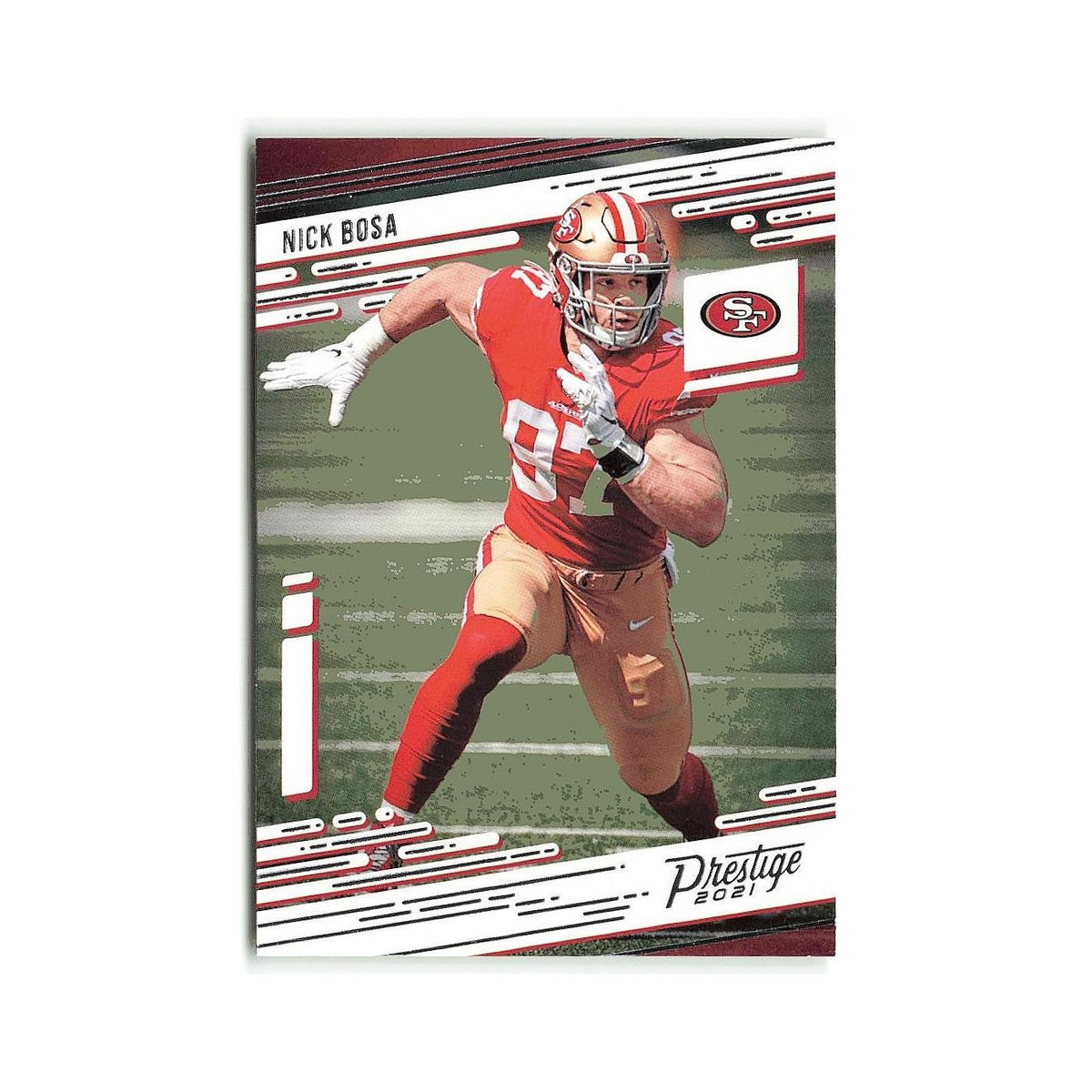 Nick Bosa 2021 Panini Prestige #149 San Francisco 49ers Football Card NM