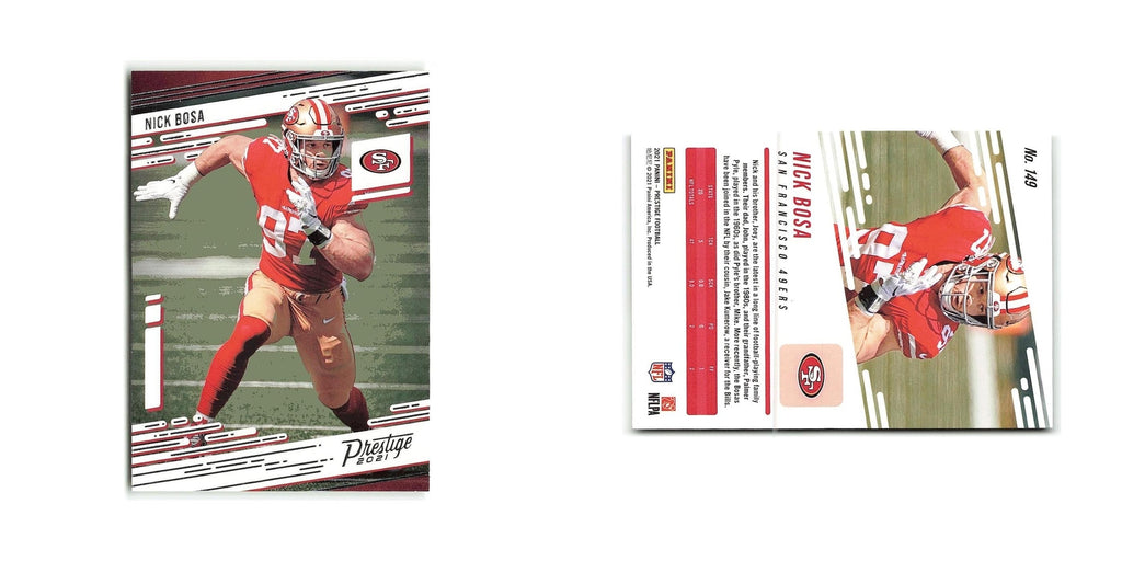 Nick Bosa 2021 Panini Prestige #149 San Francisco 49ers Football Card NM