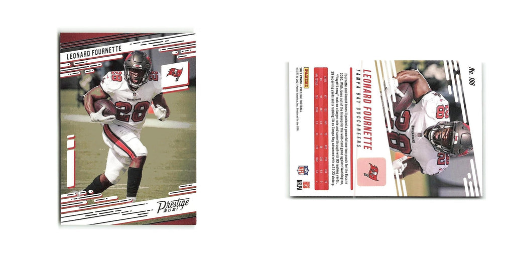 Leonard Fournette 2021 Panini Prestige #186 Tampa Bay Buccaneers NM