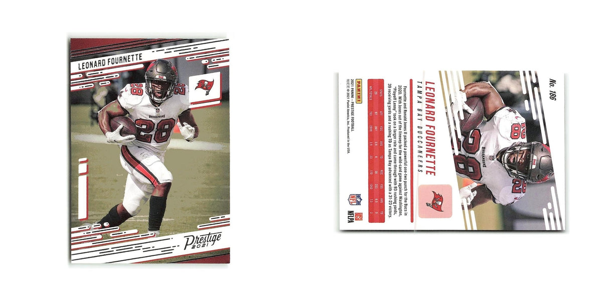 Leonard Fournette 2021 Panini Prestige #186 Tampa Bay Buccaneers NM