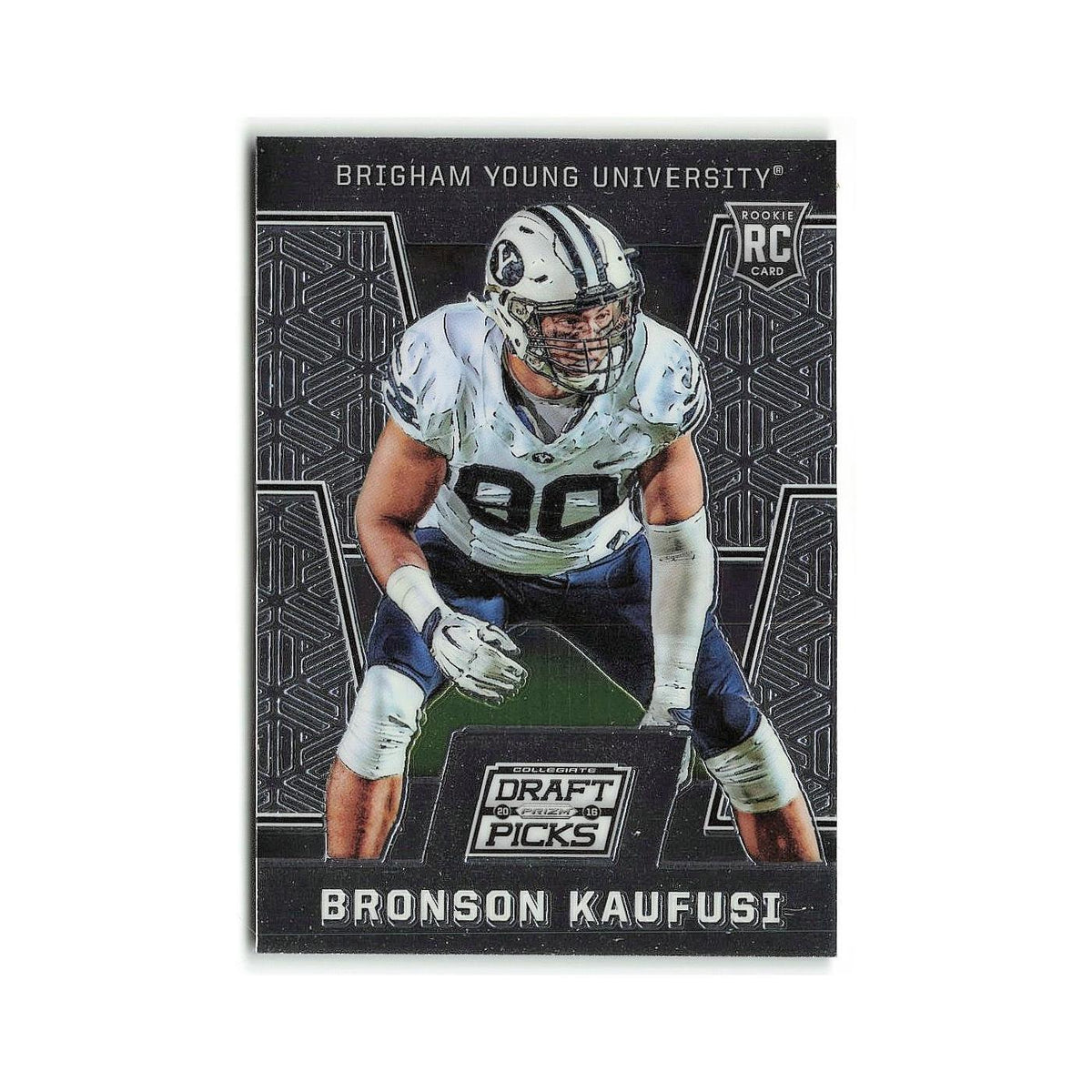 Bronson Kaufusi Rookie 2016 Panini Prizm Collegiate Draft Picks #129 NM