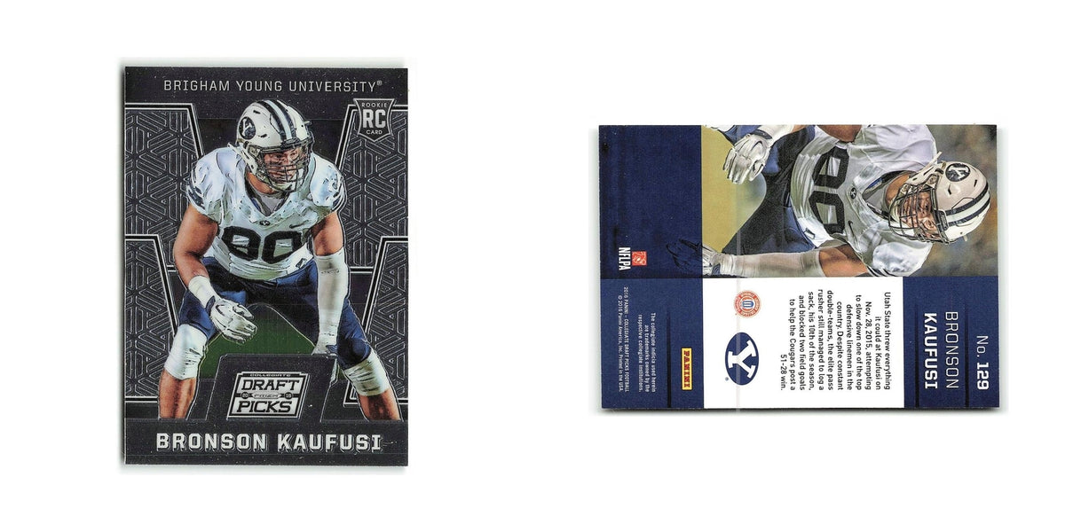 Bronson Kaufusi Rookie 2016 Panini Prizm Collegiate Draft Picks #129 NM