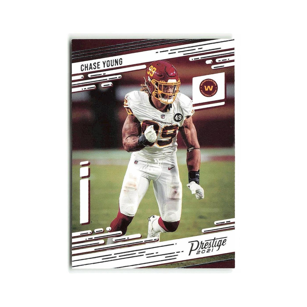 Chase Young 2021 Panini Prestige #155 Washington Football Team Football Card NM