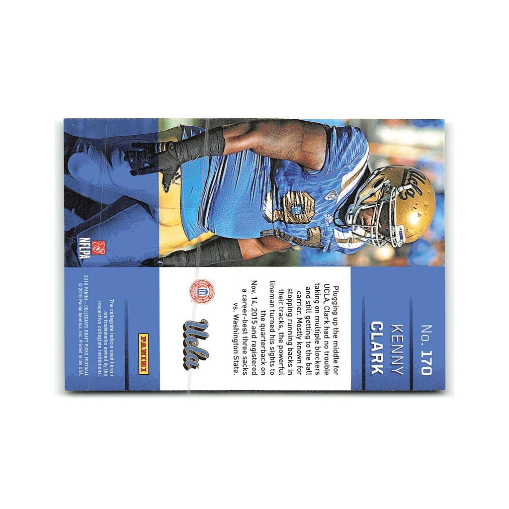 Kenny Clark Rookie 2016 Panini Prizm Collegiate Draft Picks #170 UCLA Bruins NM